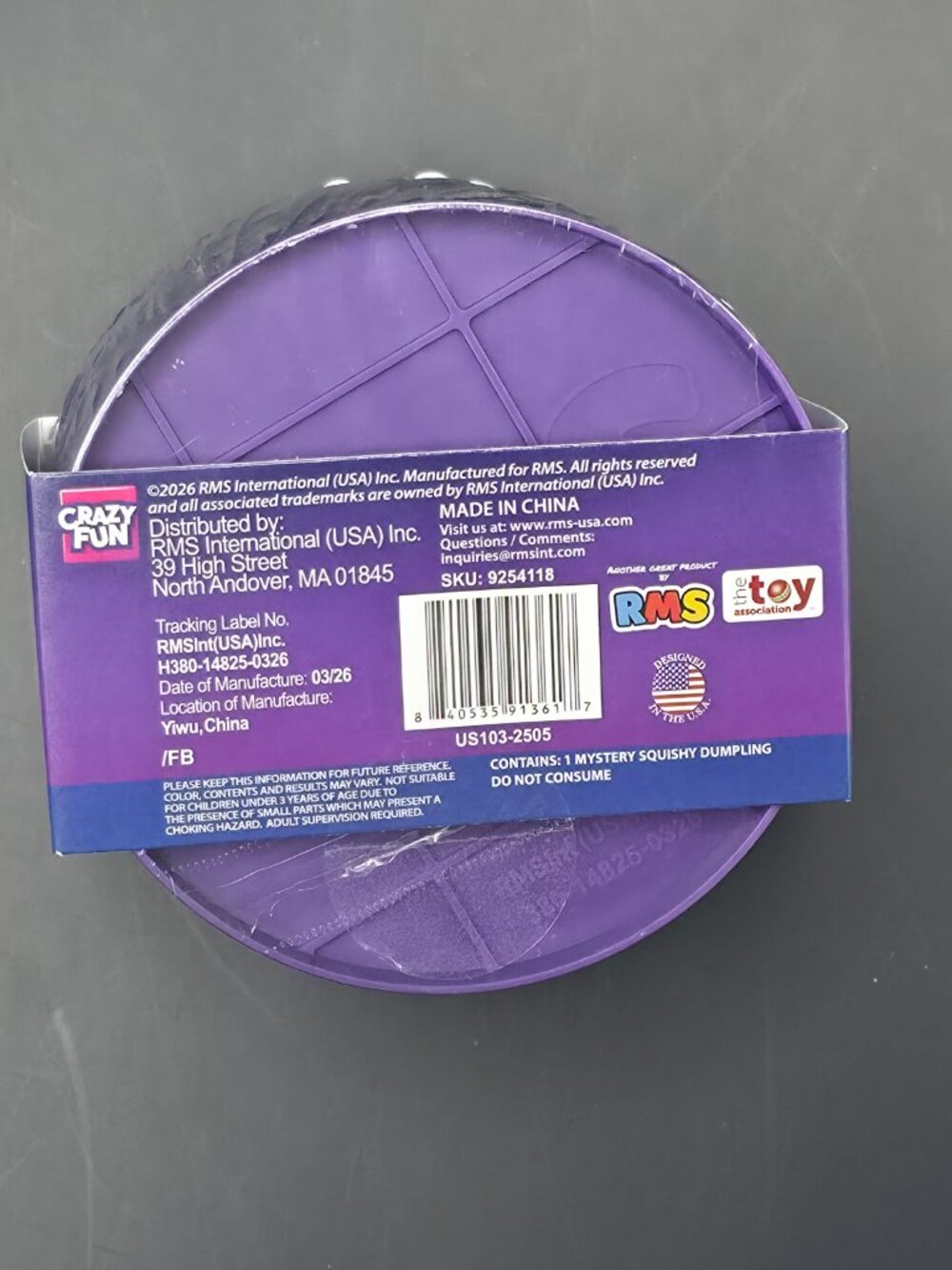 (1 pack) Galaxy Mystery Squishy S16 - The Viral Mystery Dumpling! - TIKTOK - Picture 5 of 8